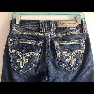 rock revival skinny jeans 25